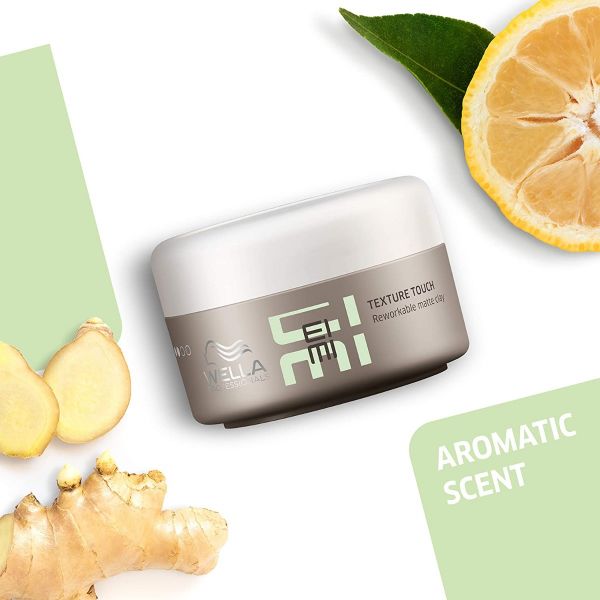 Wella Professionals EIMI Texture Touch Reworkable Matte Clay (75ml) - Niram Global Private Limited