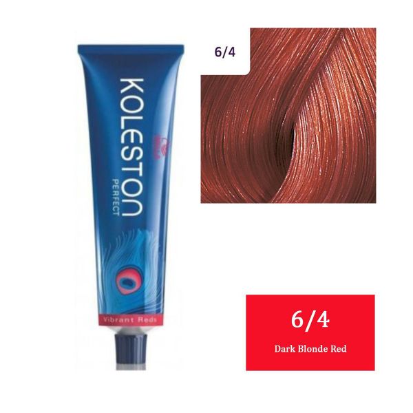 Wella Professionals Koleston Perfect Vibrant Reds - 6/4 Dark Blonde Red - Niram Global Private Limited