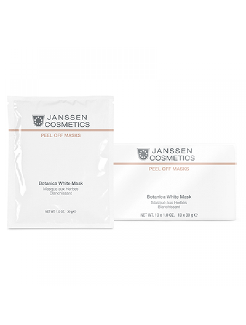 Janssen Cosmetics Botanica White Mask (Pack of 10) - Niram Global Private Limited