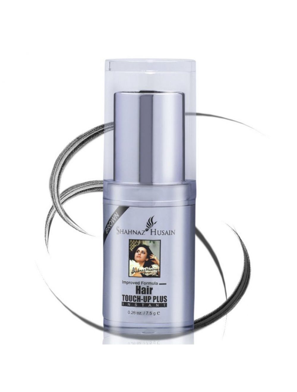 Shahnaz Husain Hair Touch-Up Plus - Brown (7.50gm) - Niram