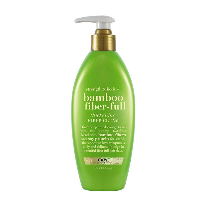 OGX Strength & Body + Bamboo Fiber-Full Thickening Fiber Cream (177ml) - Niram Global Private Limited