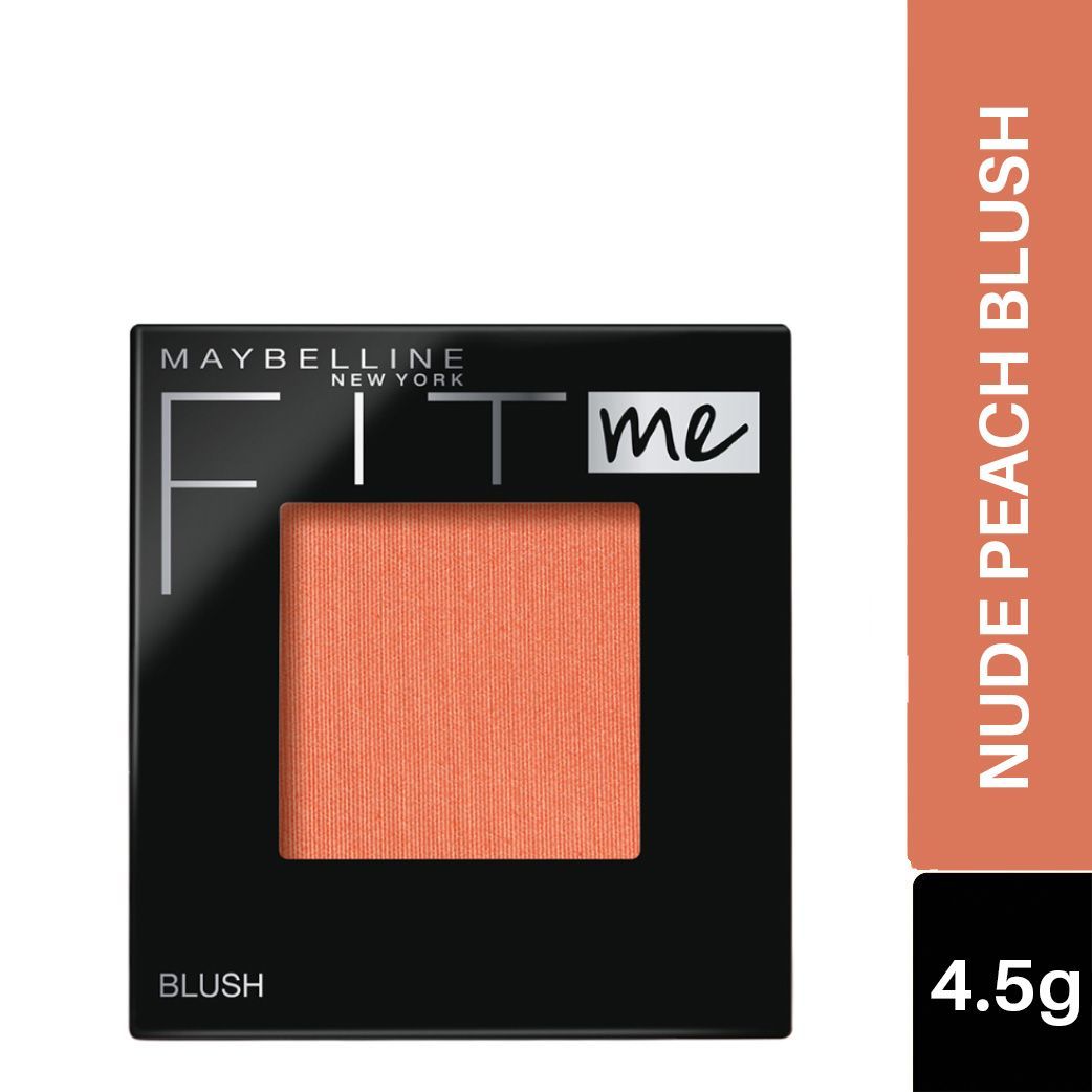 Maybelline New York Fit Me Blush Fard A Joues - Nude Peach 36 (4.5gm) - Niram