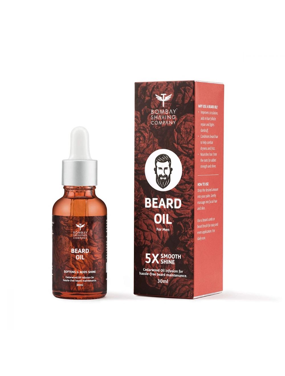 Bombay Shaving Company Cedarwood Beard Oil (30ml) - Niram