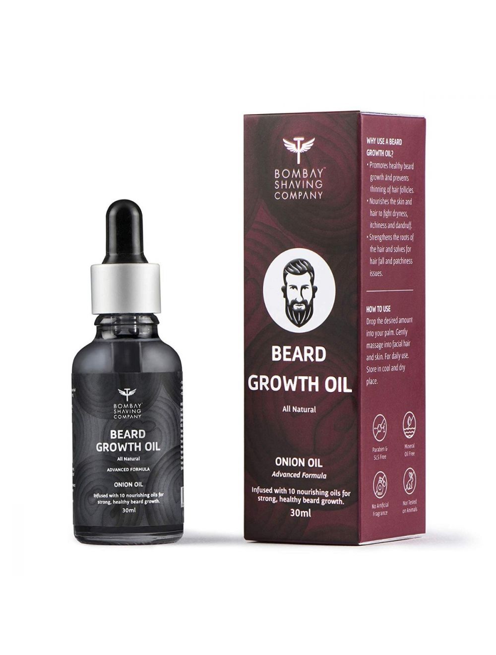 Bombay Shaving Company Beard Growth Onion Oil (30ml) - Niram