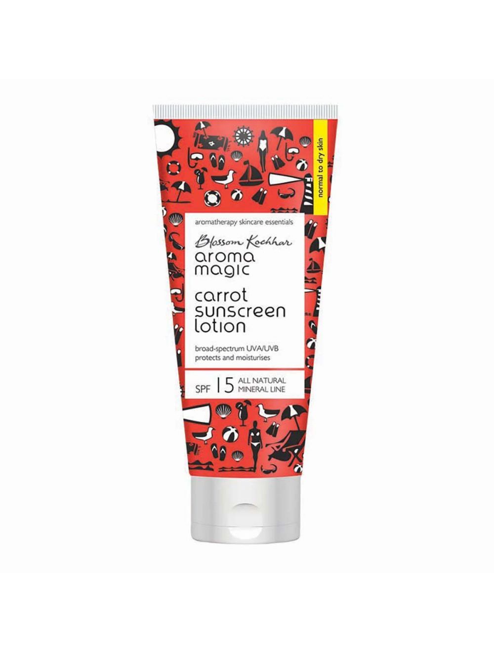 Aroma Magic Carrot Sunscreen Lotion SPF 15 UVA/UVB (50ml) - Niram