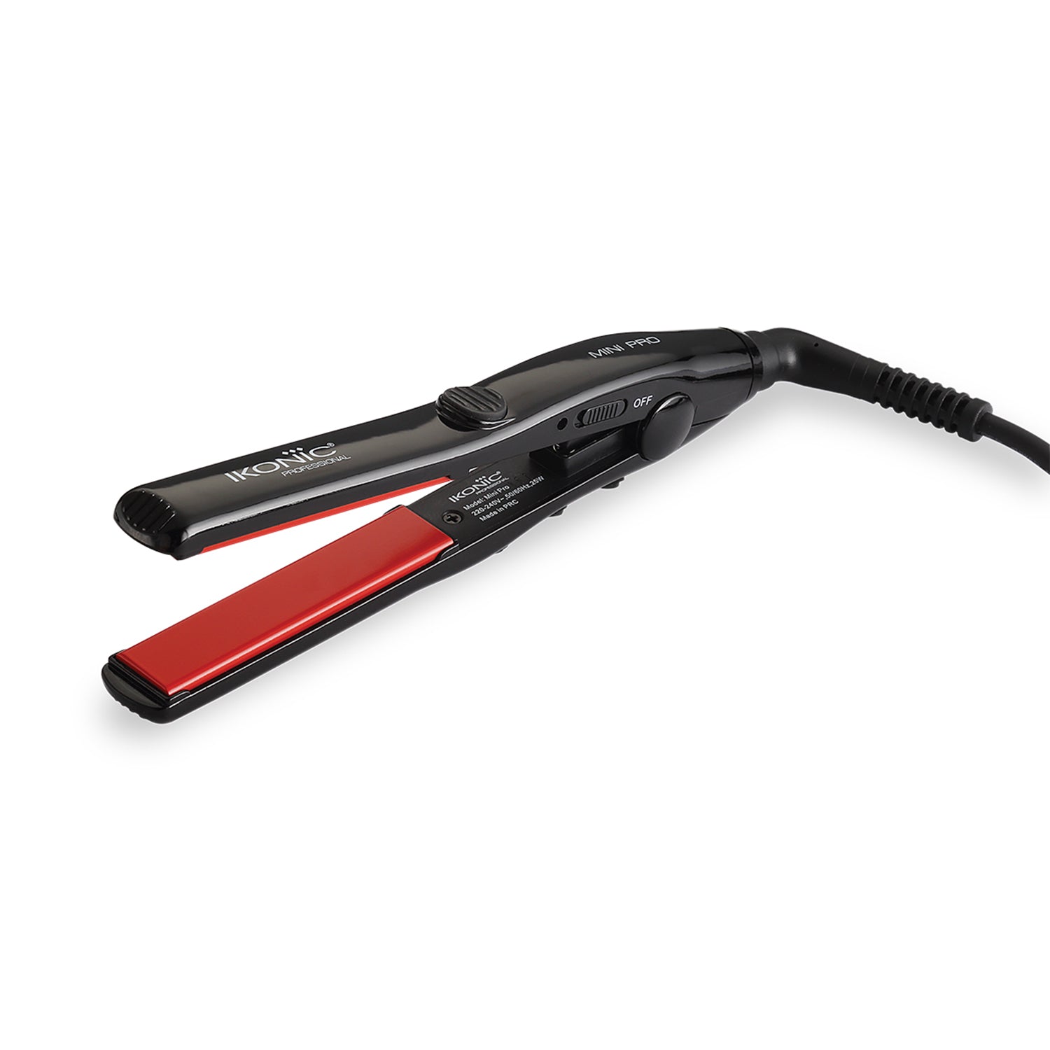 Ikonic Professional Straightener Mini Pro Iron - Black - Niram