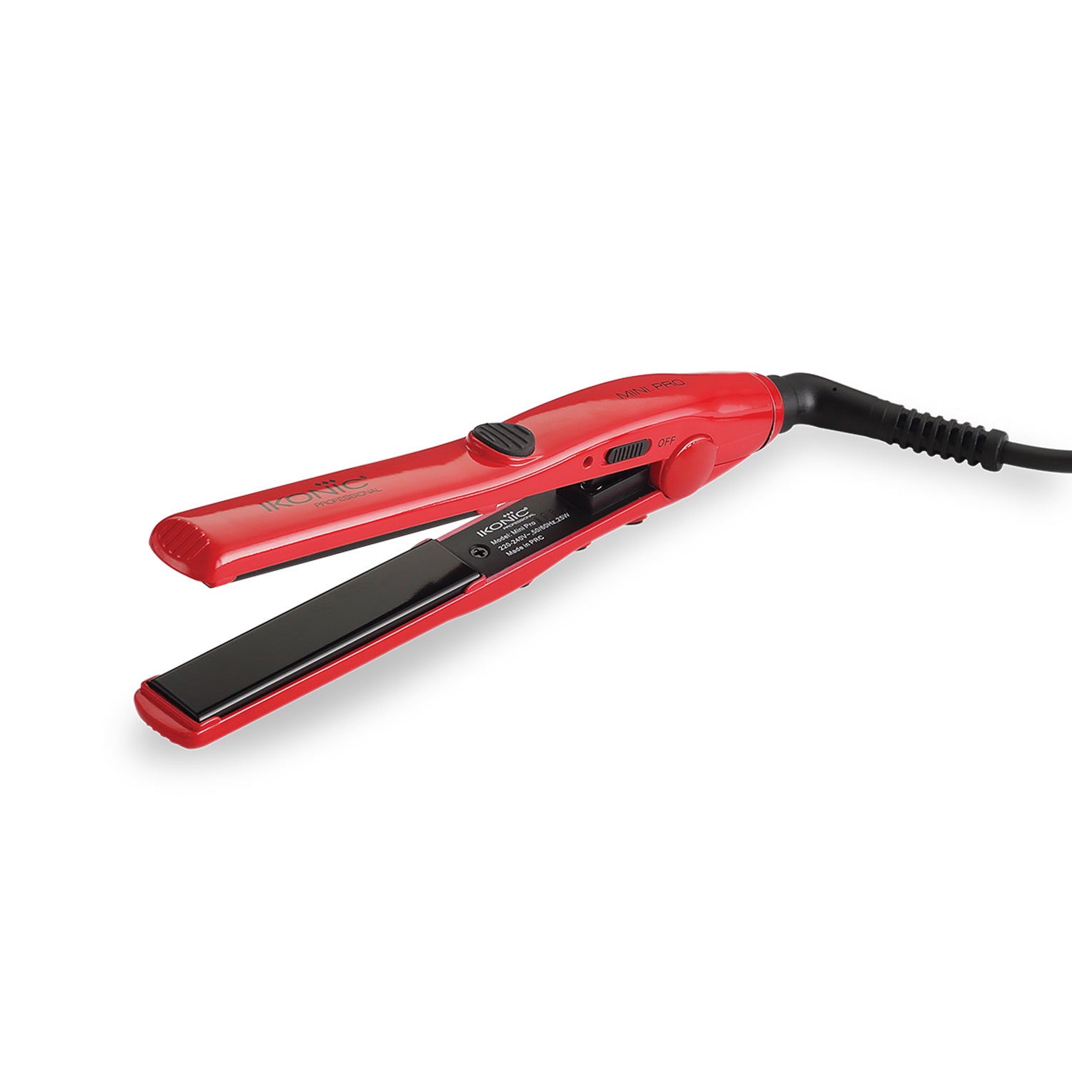 Ikonic Professional Straightener Mini Pro Iron Real - Red - Niram