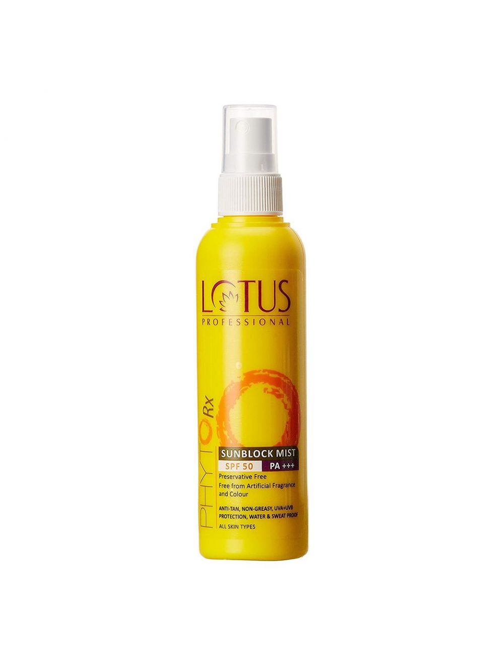 Lotus Professional PhytoRx Sunblock Mist SPF 50 PA+++ (100ml) - Niram Global Private Limited