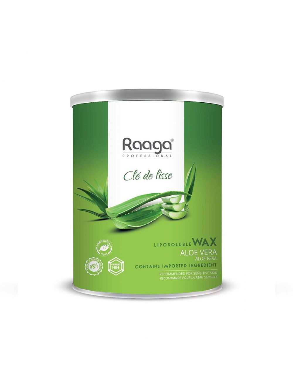 Raaga Professional Aloe Vera Liposoluble Wax (800gm) - Niram Global Private Limited