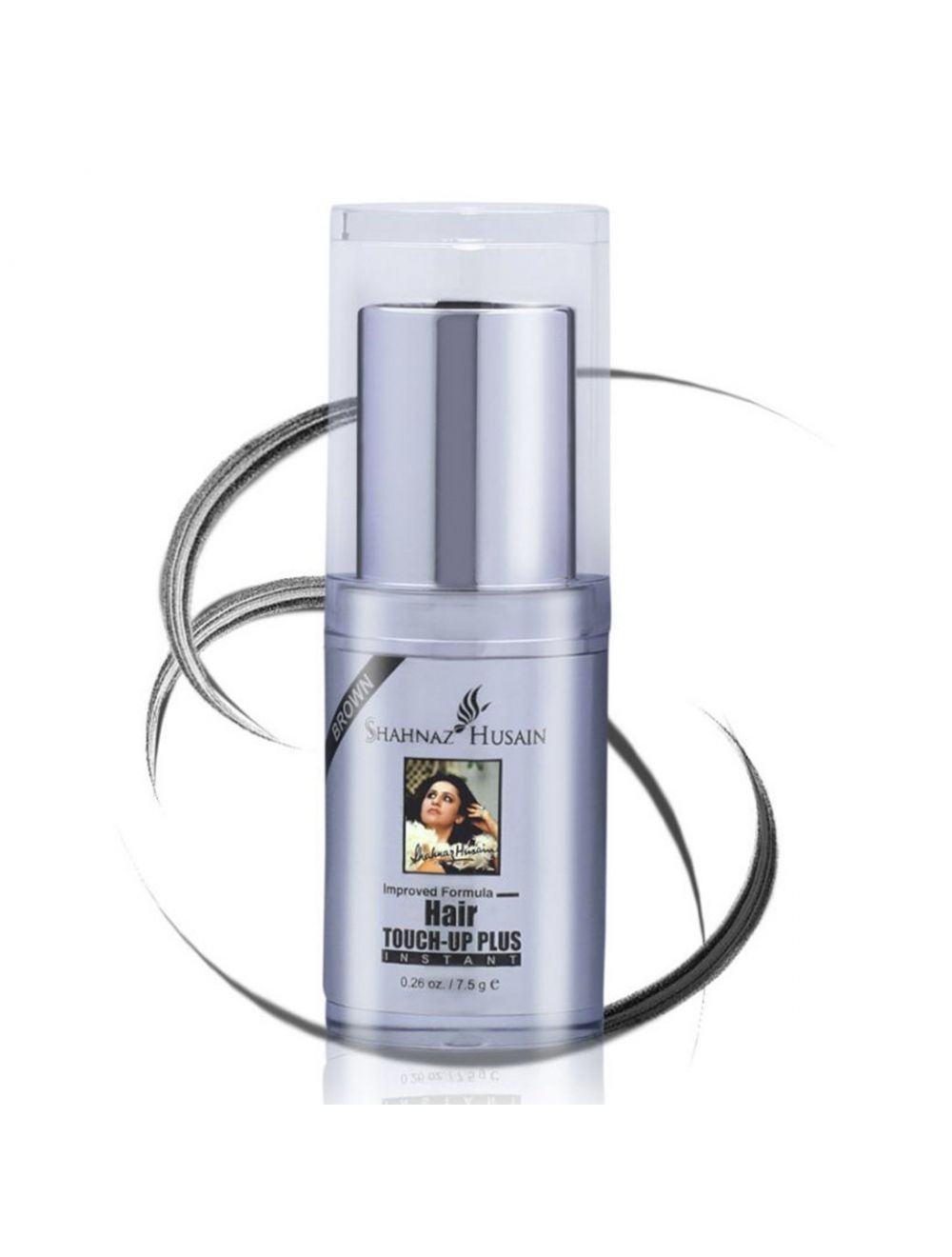 Shahnaz Husain Hair Touch-Up Plus - Black (7.50gm) - Niram