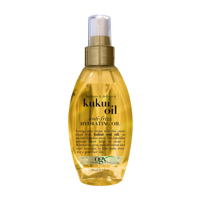 OGX Kukui Oil Anti-frizz Hydrating Oil (118ml) - Niram Global Private Limited