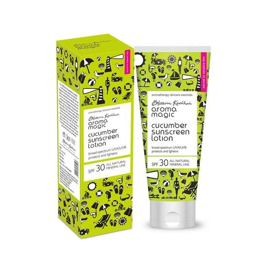 Aroma Magic Cucumber Sunscreen Lotion SPF 30 UVA/UVB (100ml) - Niram