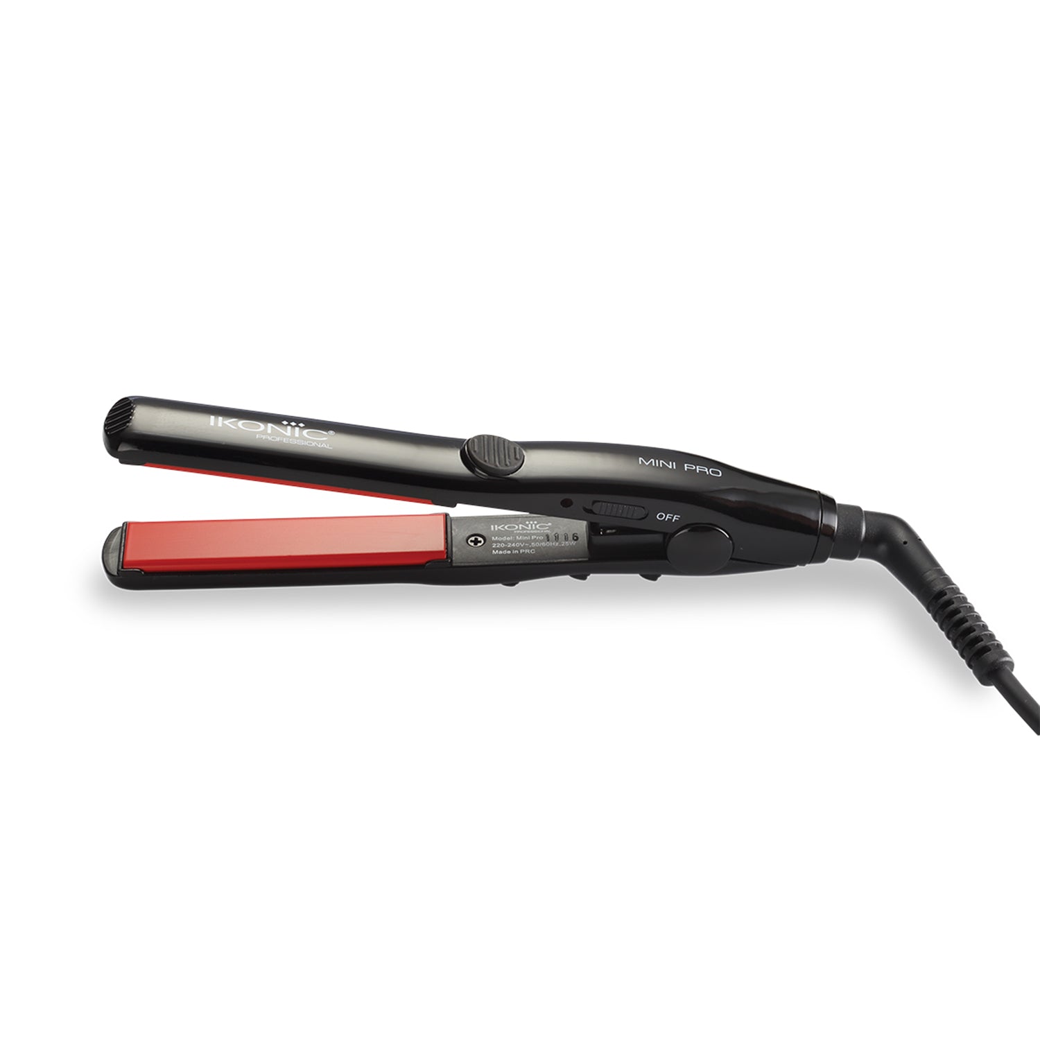 Ikonic Professional Straightener Mini Pro Iron - Black - Niram
