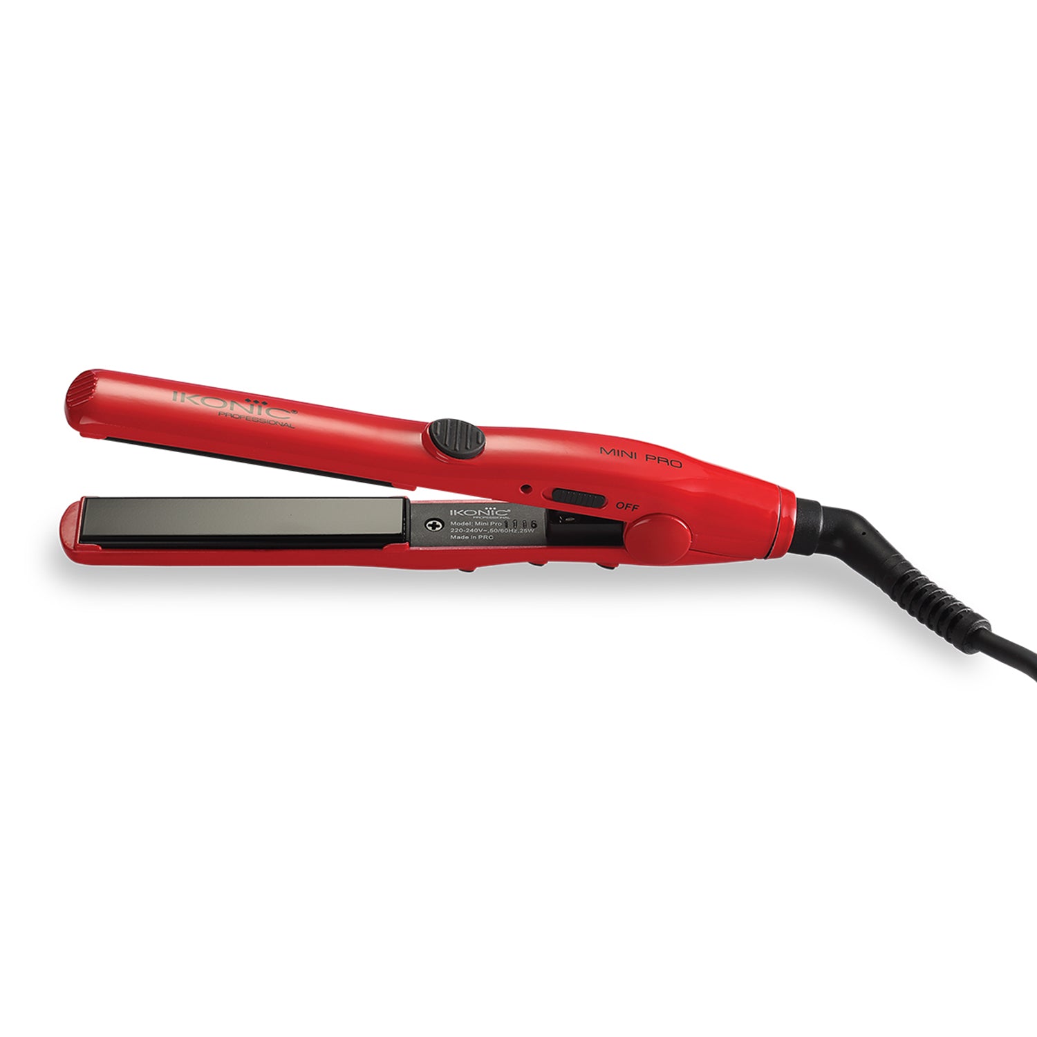 Ikonic Professional Straightener Mini Pro Iron Real - Red - Niram