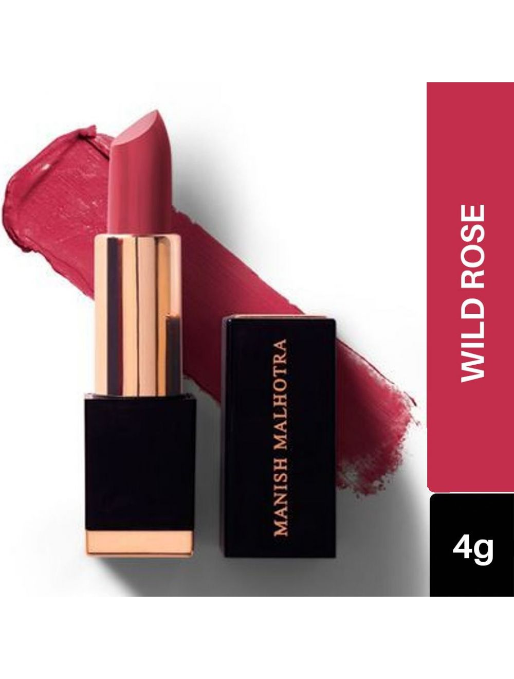 MyGlamm Manish Malhotra Hi-shine Lipstick - Wild Rose