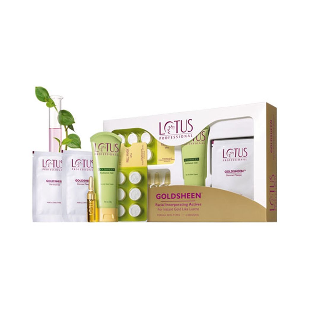 Lotus Professional goldsheen Facial Kit - for all skin stypes - Niram Global Private Limited