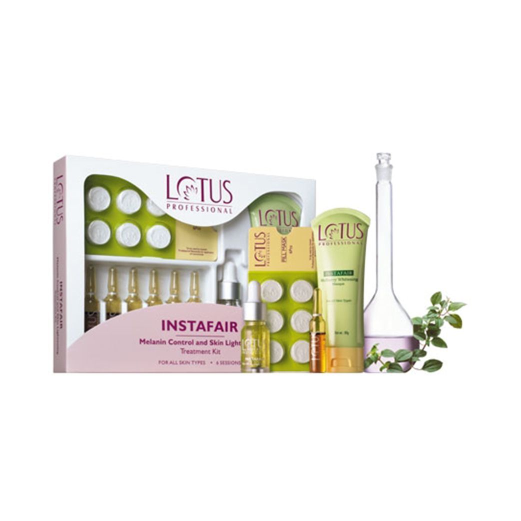 Lotus Professional Instafair Melanin Control and Skin Lightening Treatment Kit - Niram Global Private Limited