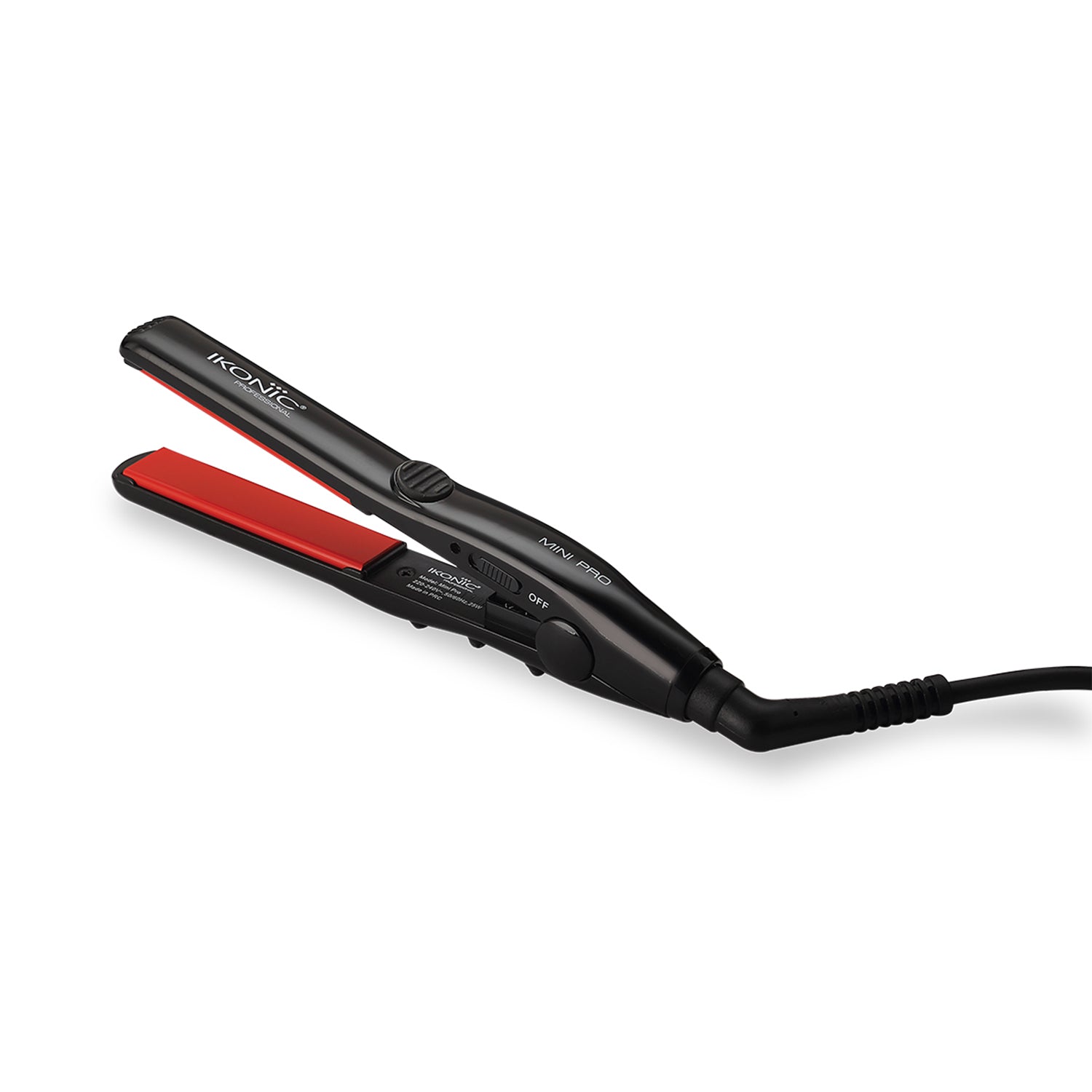 Ikonic Professional Straightener Mini Pro Iron - Black - Niram