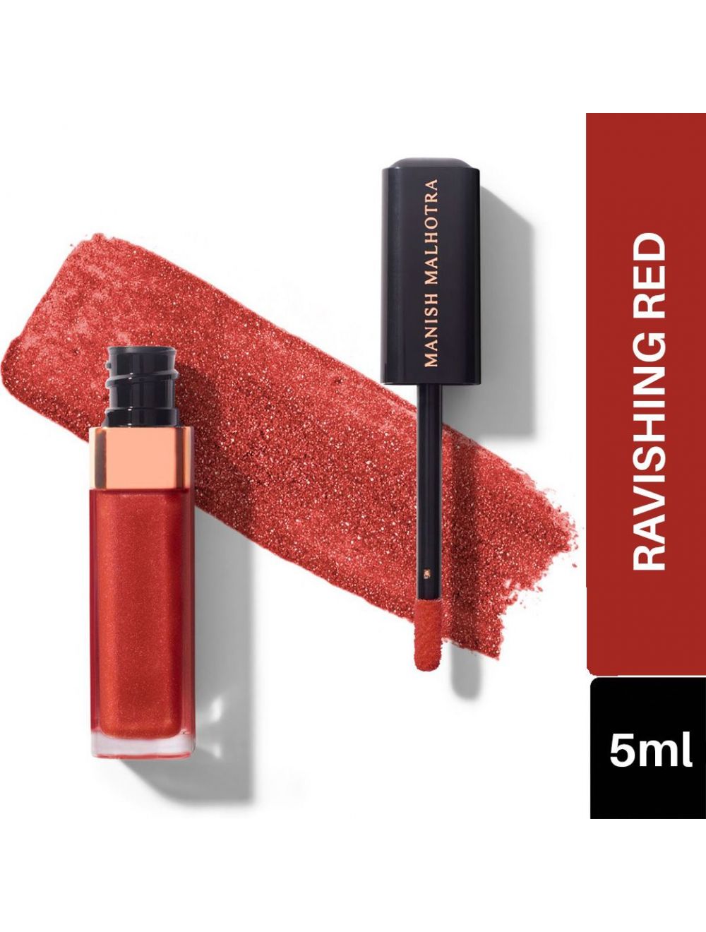 MyGlamm Manish Malhotra Hi-shine Lipgloss - Ravishing Red