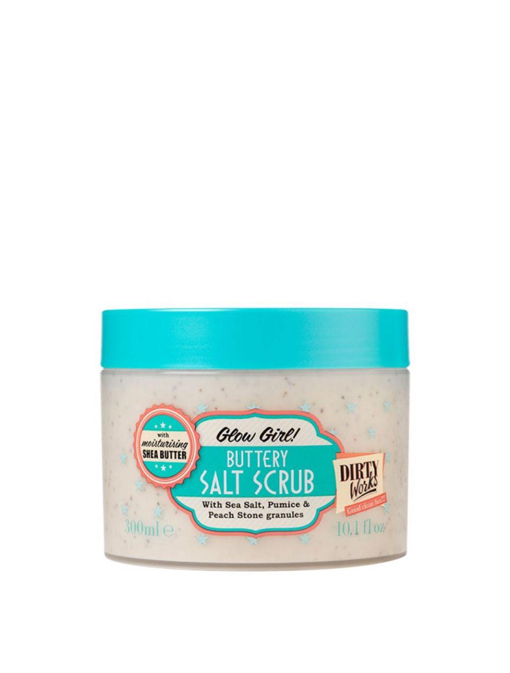 Dirty Works Glow Girl Buttery Salt Scrub (300ml) - Niram