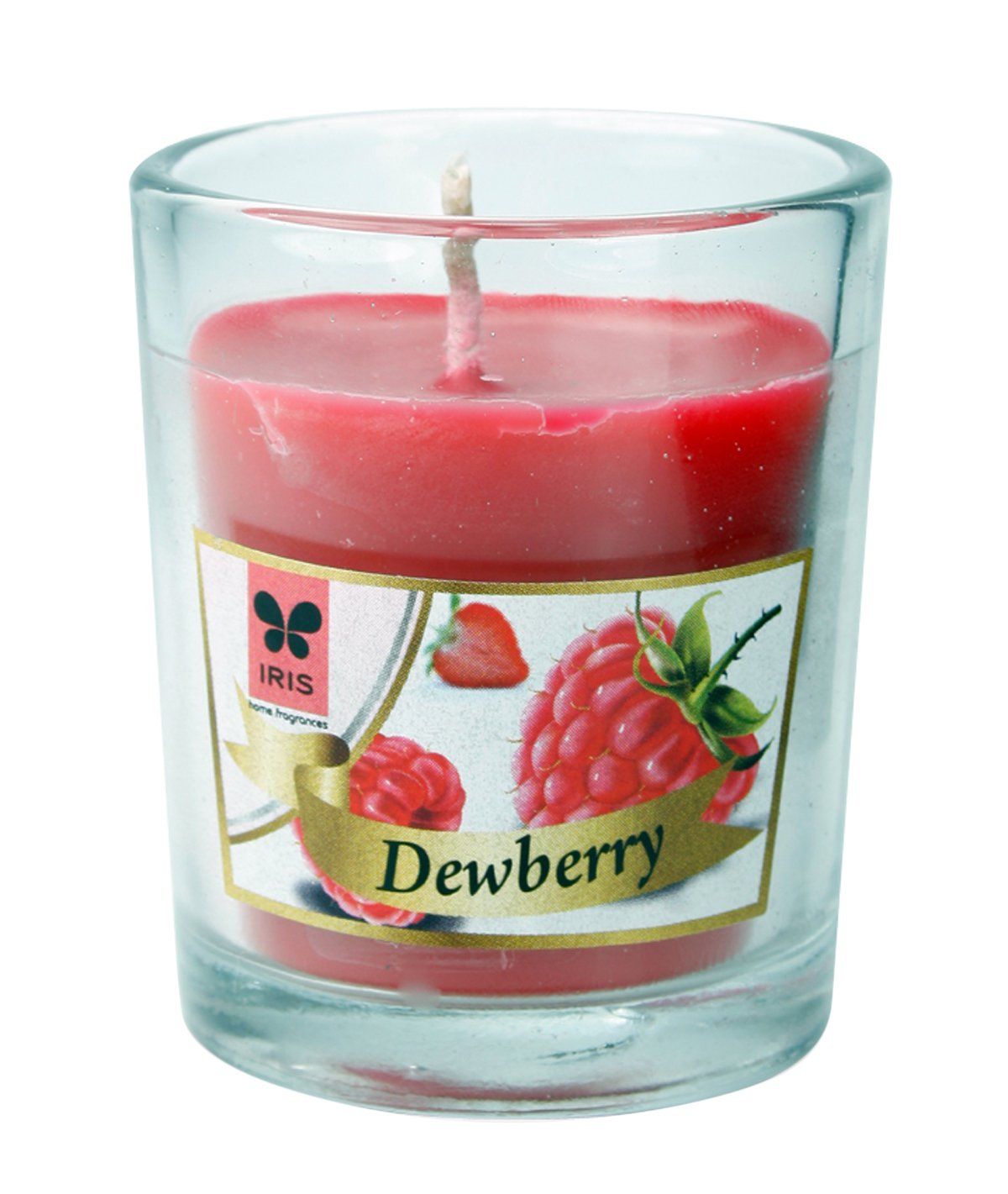 Iris Shot Glass Votive Aroma Candles - Dewberry (40gm) - Niram