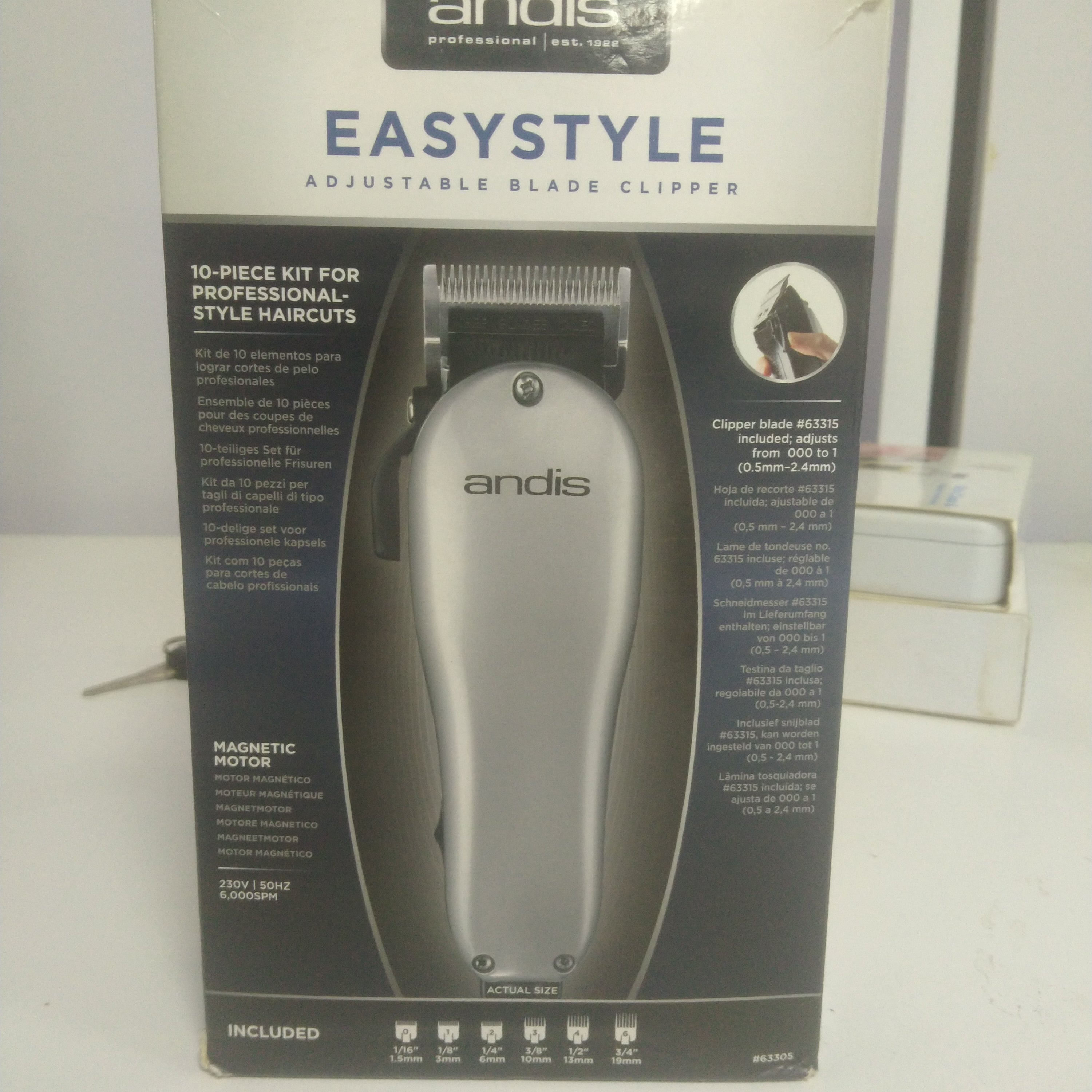 Andis easystyle asjustable blade clipper - Niram Global Private Limited
