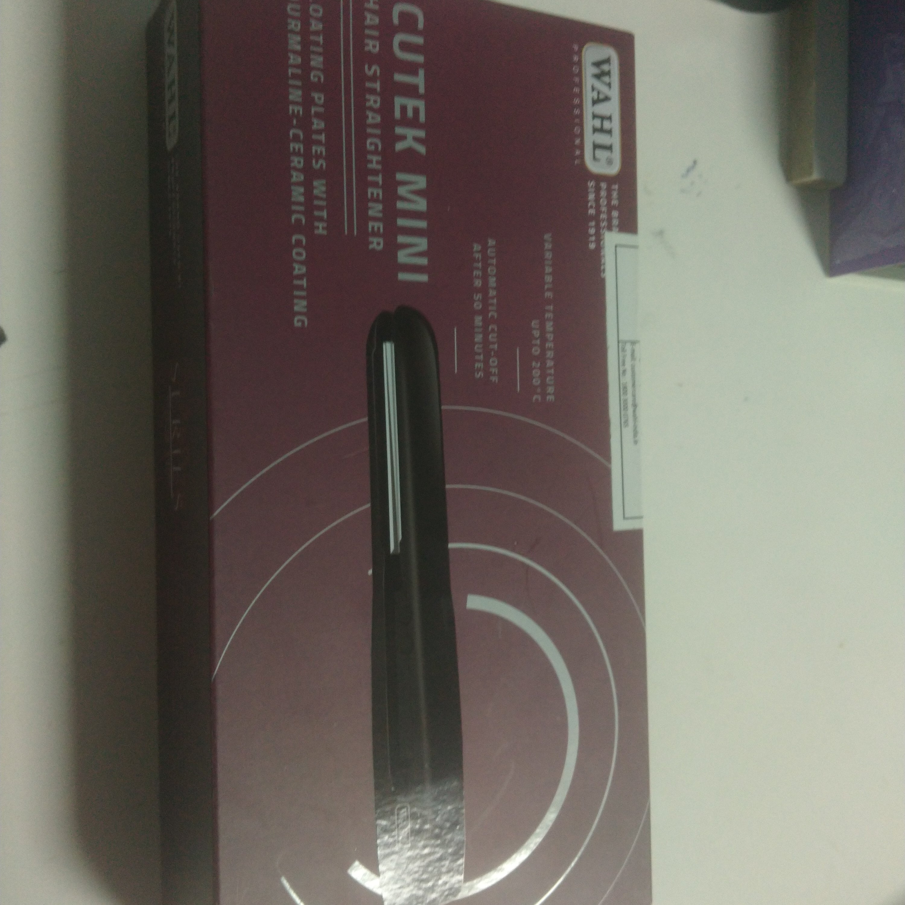 Wahl cutek mini hair straihtener wphs4-0024 - Niram Global Private Limited