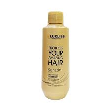 LUXLISS PROFESSIONAL PROTECTS YOUR AMAZING HAIR KERATIN SMOOTHING TREATMENT 100ML