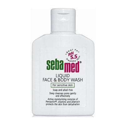 Sebamed Liquid Face & Body Wash, PH 5.5, Soap Free, Sensitive Skin, Active Moisturising Complex (200ml) - Niram Global Private Limited