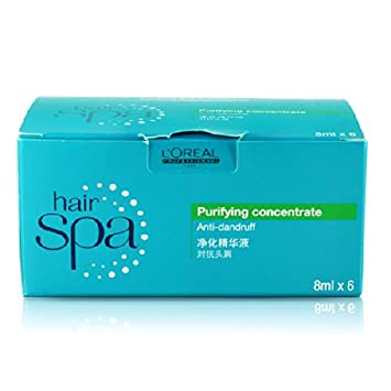 L'Oreal Professionnel Hair Spa Purifying Concentrate Anyi dandruff(Pack of 6)