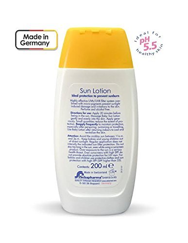 Sebamed Baby Sun Lotion SPF 50+ (200ml) - Niram Global Private Limited