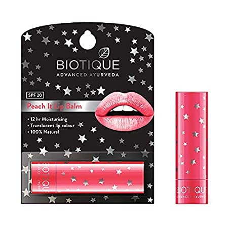Biotique Peach It Lip Balm (4gm) - Niram