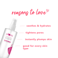 Plum bulgarian valley rose water toner 100ml with hyaluronic acid - Niram Global Private Limited