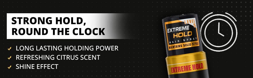 Gatsby Set & Keep Hair Spray - Extreme Hold 250ml | Quick Drying, Long Lasting Hold, No Flaking & Natural Shine | Non Sticky & Easy Wash Off | Styling Hair Spray | Made in Indonesia - Niram Global Private Limited