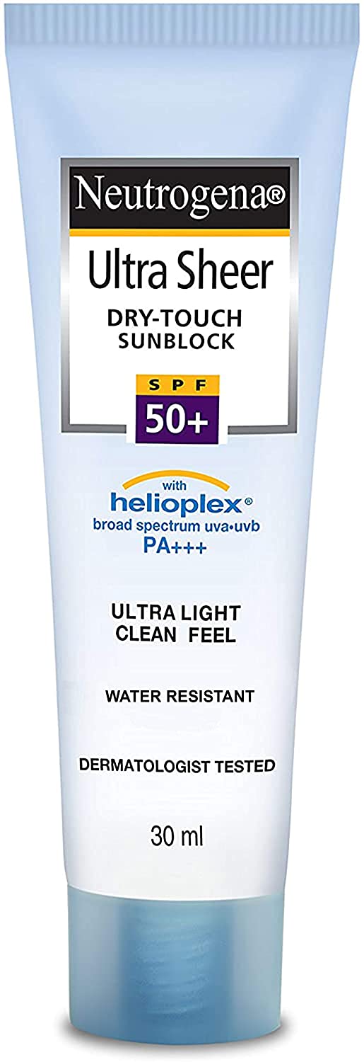 Neutrogena Ultra Sheer Dry-Touch Sunblock SPF 50+ (30ml) - Niram Global Private Limited