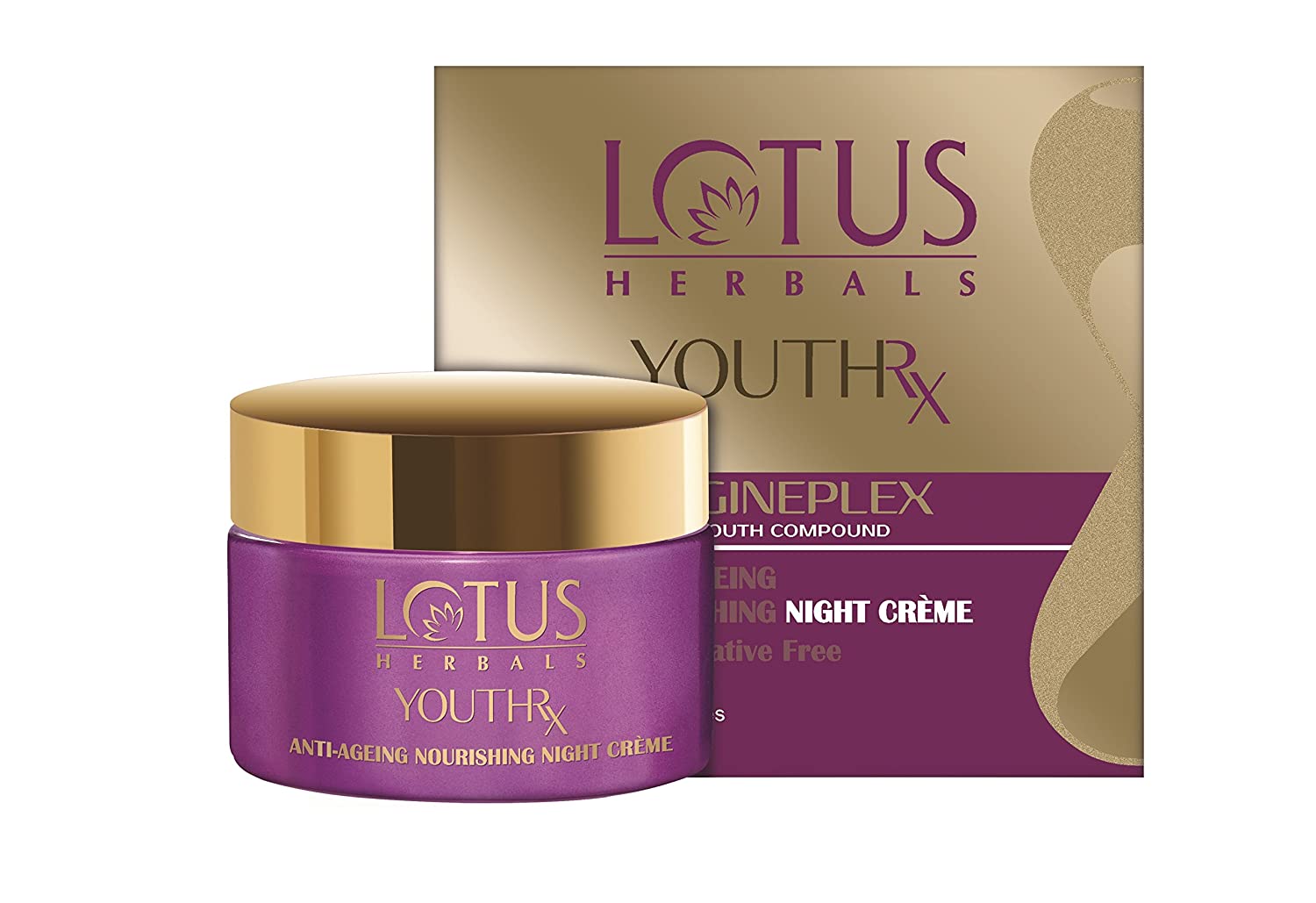 Lotus Herbals YouthRx Anti-Ageing Nourishing Night Creme (50gm) - Niram Global Private Limited