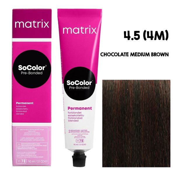 Matrix SOCOLOR 4.5 4M (Chocolate Medium Brown) - Niram Global Private Limited