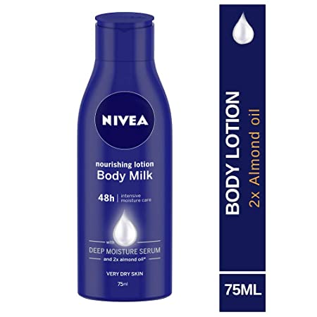 NIVEA BODY MILK 48 H CARE 75 ML - Niram Global Private Limited