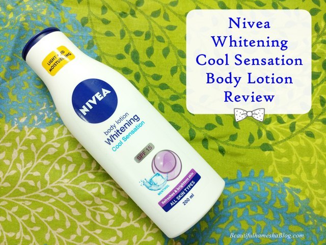 Nivea Whitening Cool Sensation Body Lotion (75ml) - Niram Global Private Limited