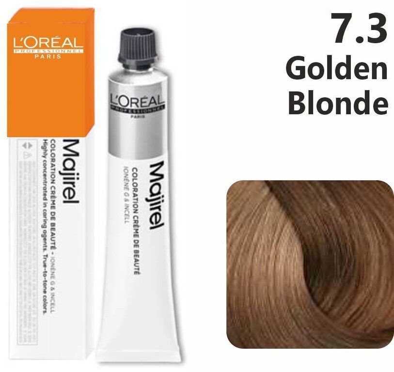 LOREAL PARIS MAJIREL HAIR COLOUR GOLDEN BLONDE 7.3