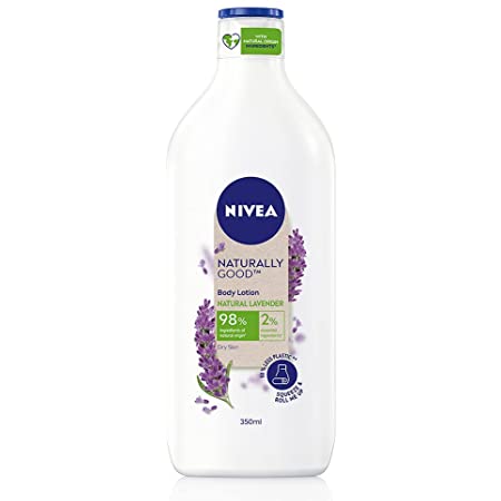 NIVEA NATURALLY GOOD BODY LOTION LAVENDER 350 ML
