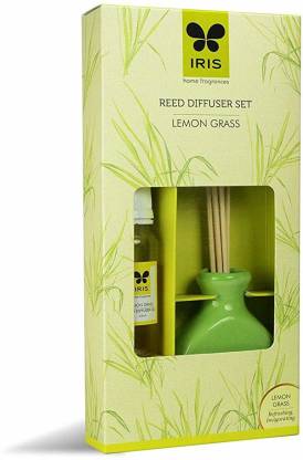 IRIS DIFFUSER SET LEMON GRASS ( HOME FRAGRANCES )
