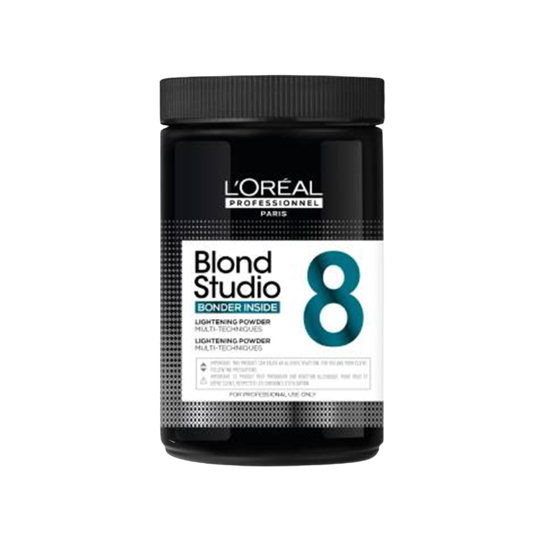 LOREAL PROFFESSIONAL BLOND STUDIO 8 BLONDER INSIDE LIGHTENING POWDER 500G - Niram Global Private Limited