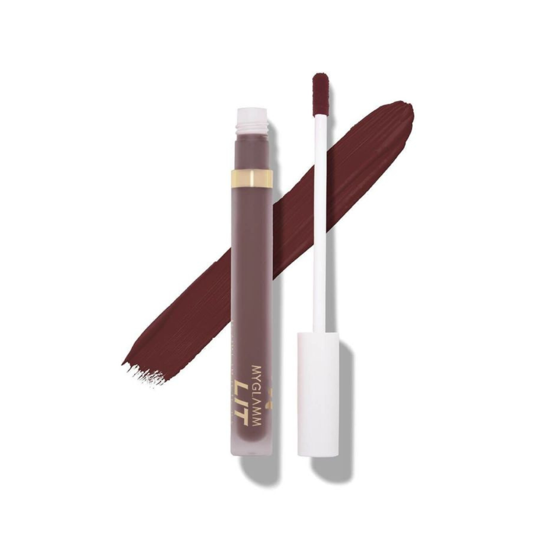 myglamm LIT Liquid velvet Matte Lipstick 12 Girls Like You