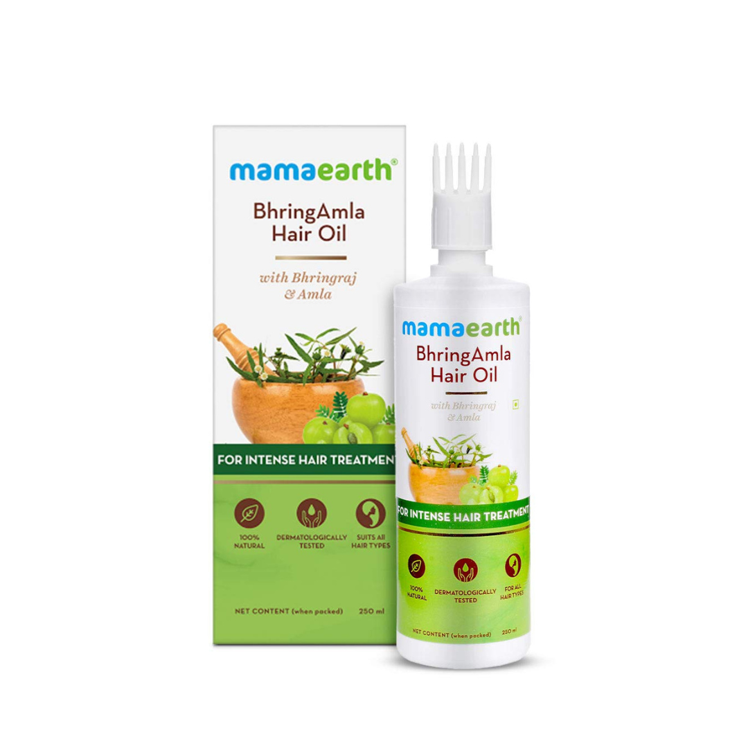 Mamaearth BhringAmla Hair Oil with Bhringraj & Amla β 250ml - Niram Global Private Limited