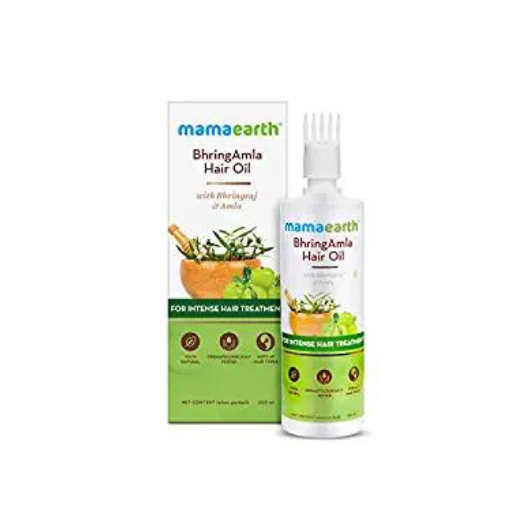 Mamaearth Bhring Amla Hair Oil With Bhringraj & Amla, 250ml - Niram Global Private Limited