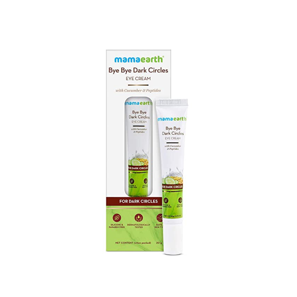 Mamaearth Bye Bye Dark Circles Eye Cream (20g) - Niram Global Private Limited