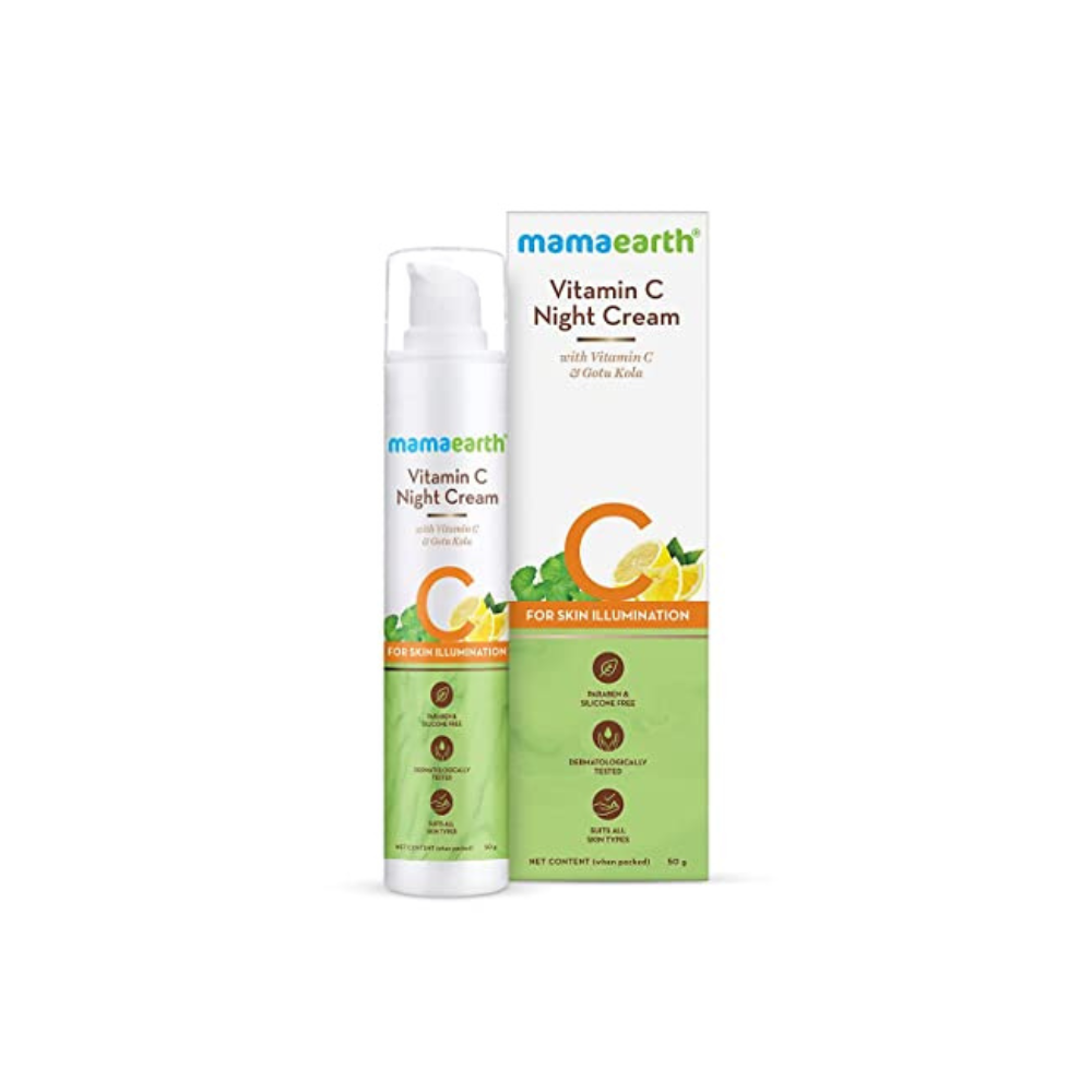 Mama earth vitamin C night cream (50 g) - Niram Global Private Limited