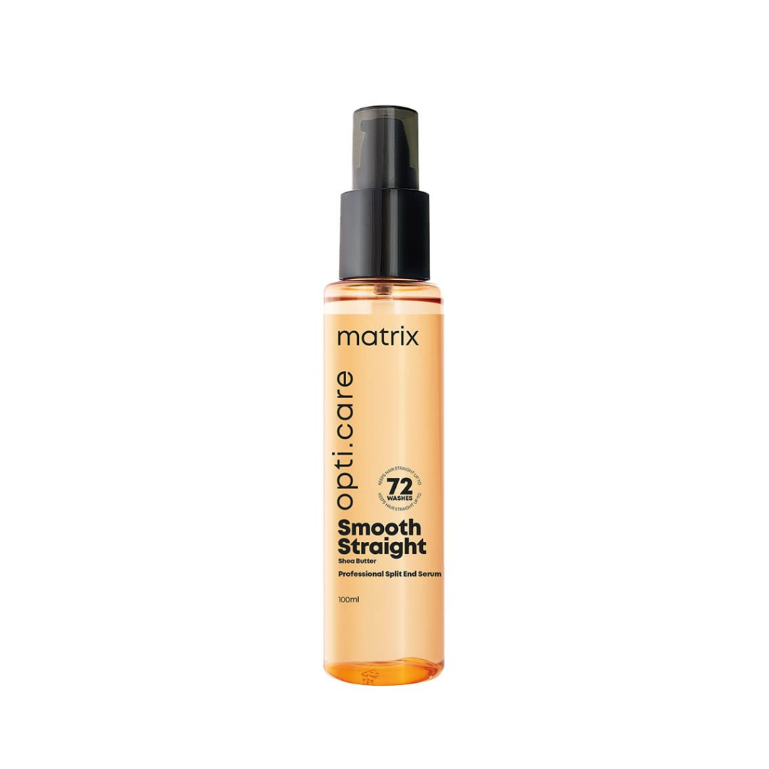 Matrix opticare Smooth straight shea butter, Professional spilt end serum, 100ml - Niram Global Private Limited