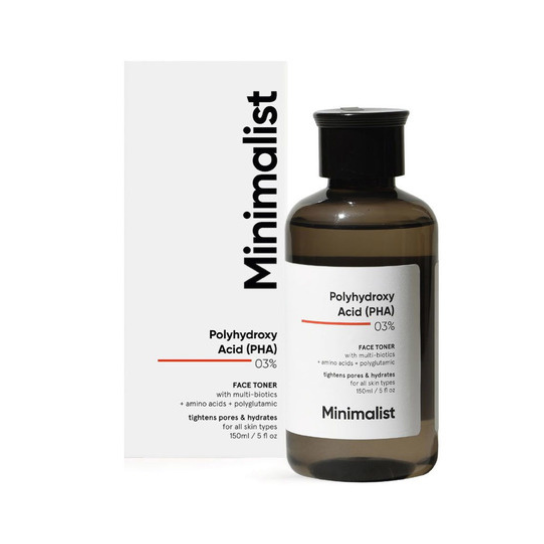 Minimalist Polyhydroxy Acid (PHA) 03% Face Toner - 150 ml - Niram Global Private Limited